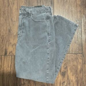 American Eagle Women's Grey Corduroy Jeans